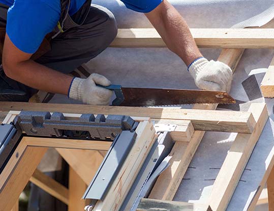 Pose de velux 81